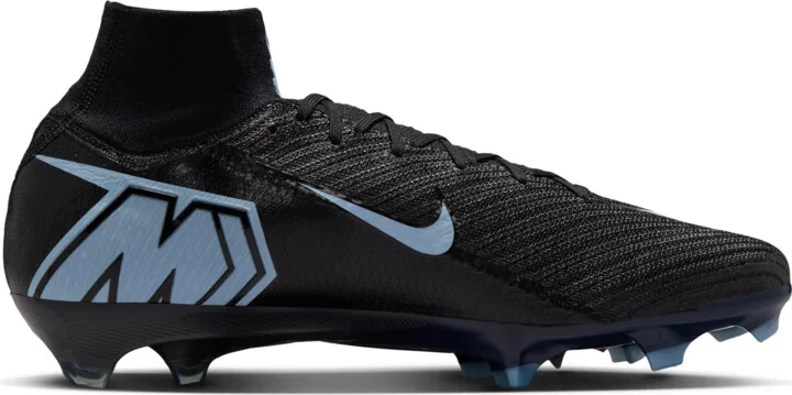 Nike Men's Mercurial Superfly 10 Elite Firm-Ground High-Top Soccer Cleats in Black | FQ1454-001 - Image 3