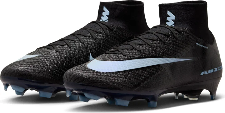 Nike Men's Mercurial Superfly 10 Elite Firm-Ground High-Top Soccer Cleats in Black | FQ1454-001 - Image 5