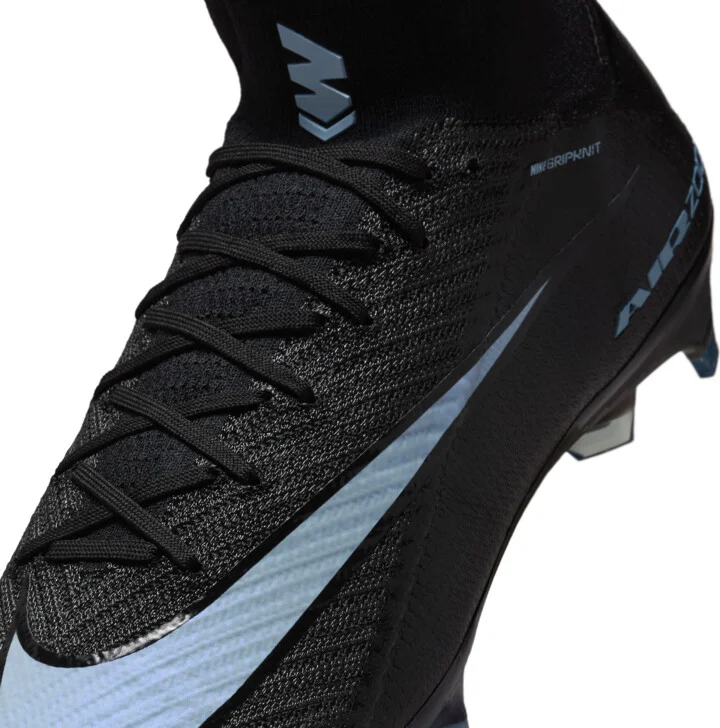 Nike Men's Mercurial Superfly 10 Elite Firm-Ground High-Top Soccer Cleats in Black | FQ1454-001 - Image 8