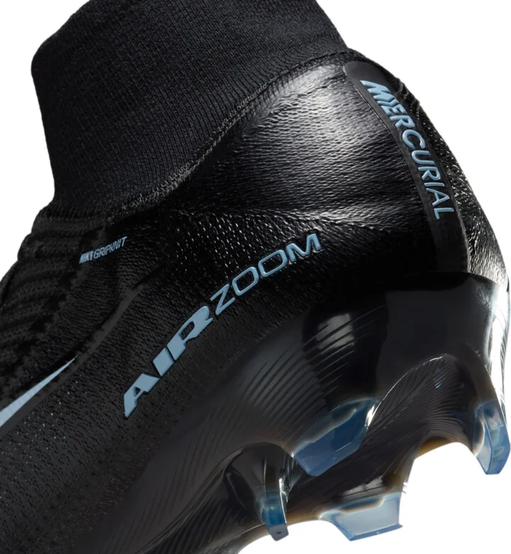 Nike Men's Mercurial Superfly 10 Elite Firm-Ground High-Top Soccer Cleats in Black | FQ1454-001 - Image 9