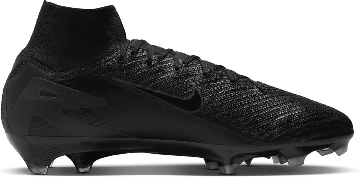 Nike Men's Mercurial Superfly 10 Elite Firm-Ground High-Top Soccer Cleats in Black | FQ1454-002 - Image 3