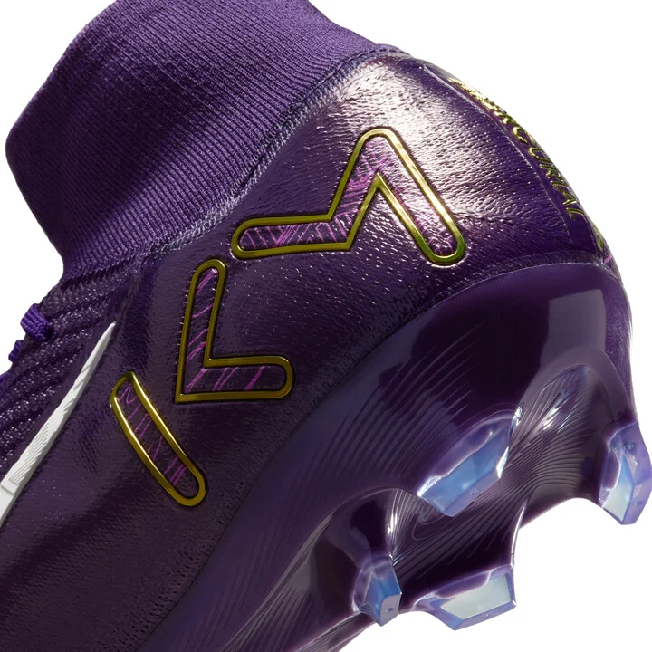 Nike Men's Mercurial Superfly 10 Elite "Kylian Mbappé" Firm-Ground High-Top Soccer Cleats in Purple | FQ8692-500 - Image 9