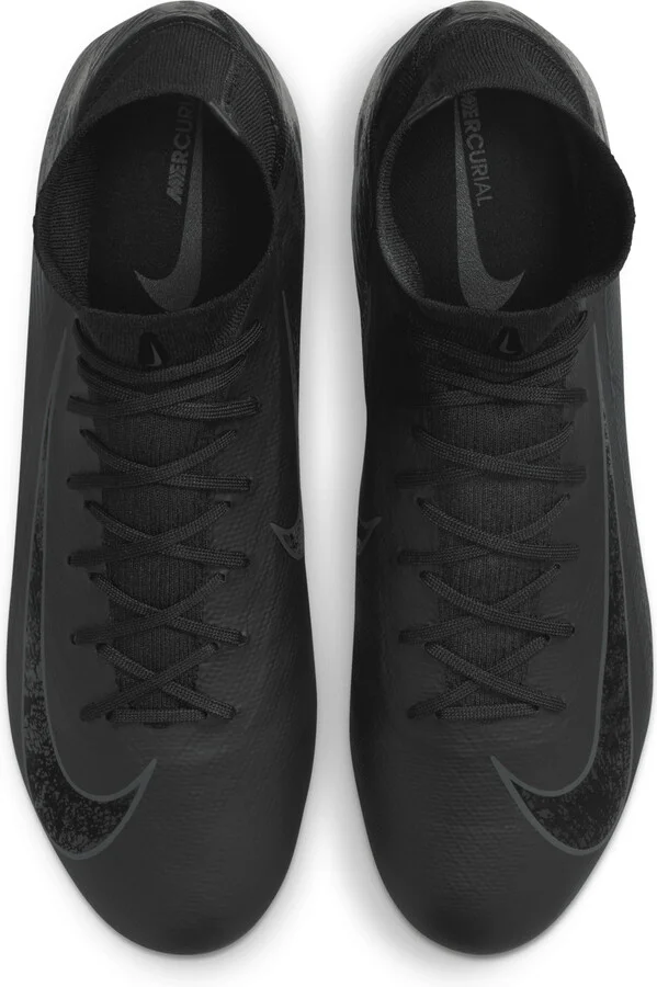 Nike Men's Mercurial Superfly 10 Pro Firm-Ground High-Top Soccer Cleats in Black | HF9433-002 - Image 4