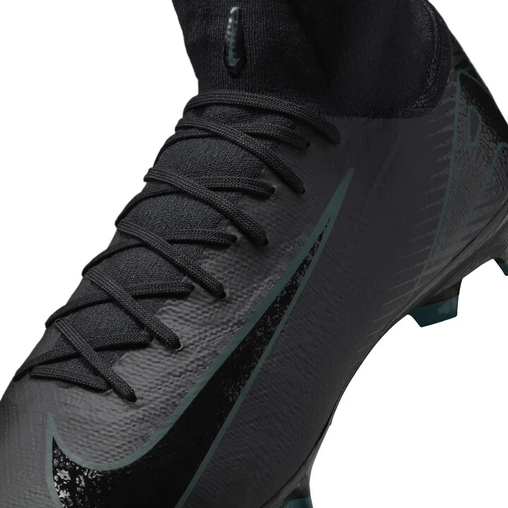 Nike Men's Mercurial Superfly 10 Pro Firm-Ground High-Top Soccer Cleats in Black | HF9433-002 - Image 8