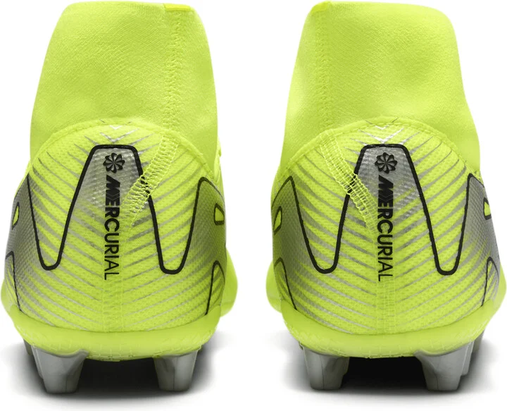 Nike Men's Mercurial Superfly Academy Artificial-Grass High-Top Soccer Cleats in Yellow | FQ8329-700 - Image 6