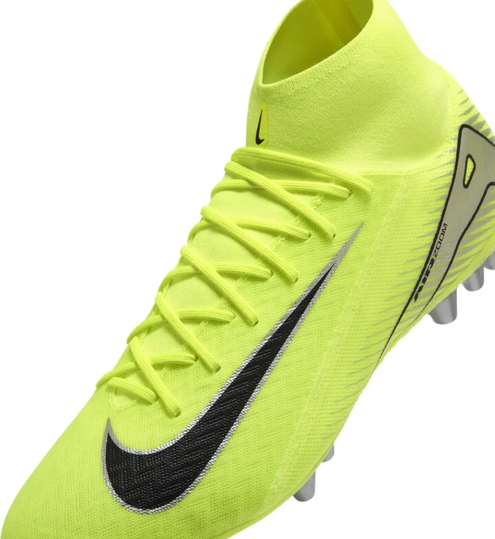 Nike Men's Mercurial Superfly Academy Artificial-Grass High-Top Soccer Cleats in Yellow | FQ8329-700 - Image 8