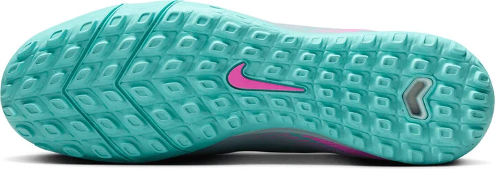 Nike Men's Mercurial Superfly Academy Turf High-Top Soccer Shoes in Grey | FQ8331-301 - Image 2