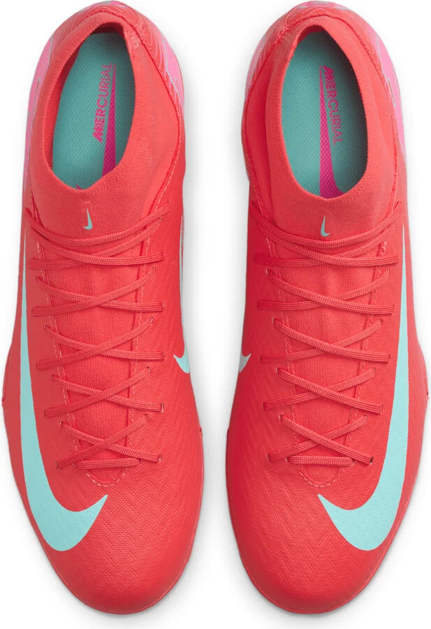 Nike Men's Mercurial Superfly Academy Turf High-Top Soccer Shoes in Red | FQ8331-800 - Image 4