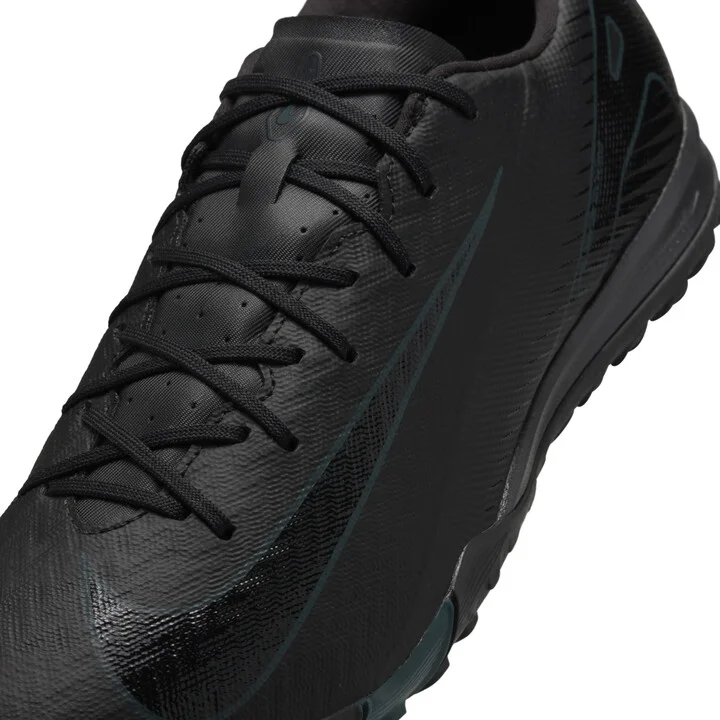 Nike Men's Mercurial Vapor 1 Academy Turf Low-Top Soccer Shoes in Black | FQ8449-002 - Image 7