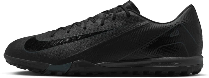Nike Men's Mercurial Vapor 1 Academy Turf Low-Top Soccer Shoes in Black | FQ8449-002