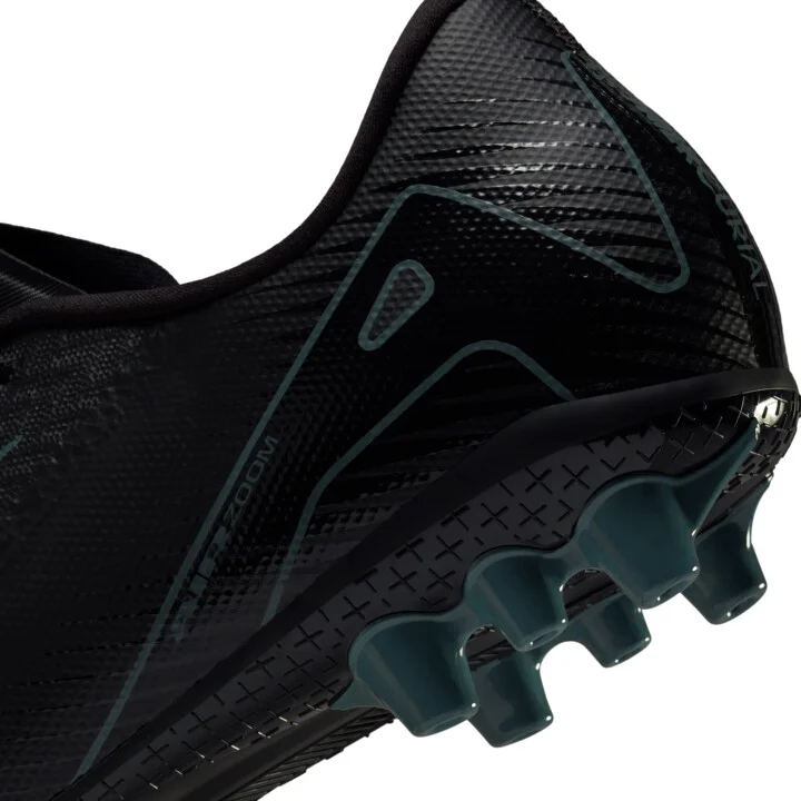 Nike Men's Mercurial Vapor 16 Academy Artificial-Grass Low-Top Soccer Cleats in Black | FQ8364-002 - Image 9
