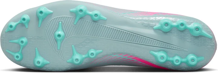 Nike Men's Mercurial Vapor 16 Academy Artificial-Grass Low-Top Soccer Cleats in Grey | FQ8364-301 - Image 2