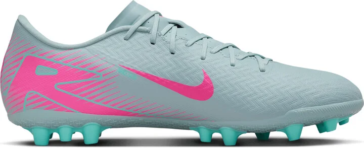 Nike Men's Mercurial Vapor 16 Academy Artificial-Grass Low-Top Soccer Cleats in Grey | FQ8364-301 - Image 3