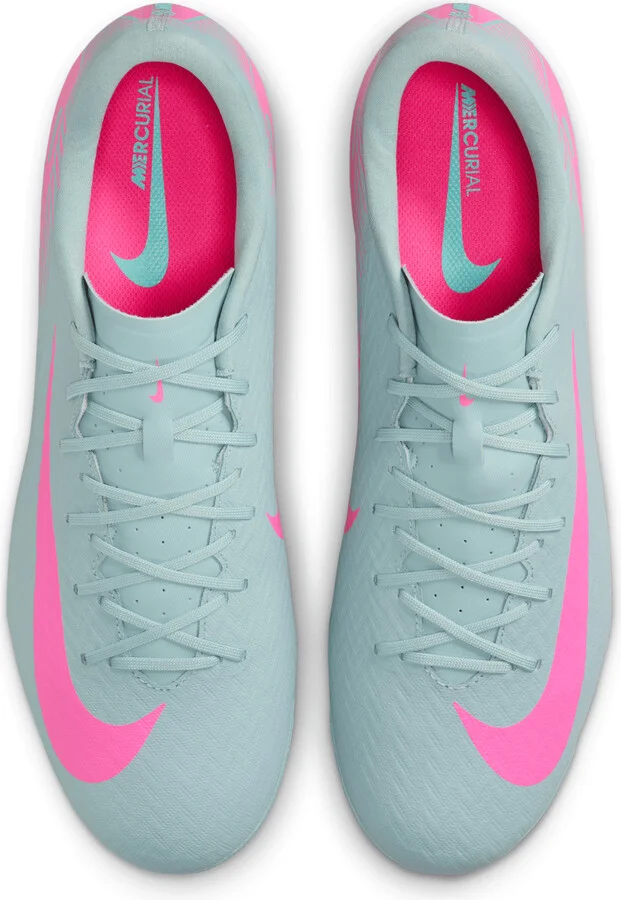Nike Men's Mercurial Vapor 16 Academy Artificial-Grass Low-Top Soccer Cleats in Grey | FQ8364-301 - Image 4