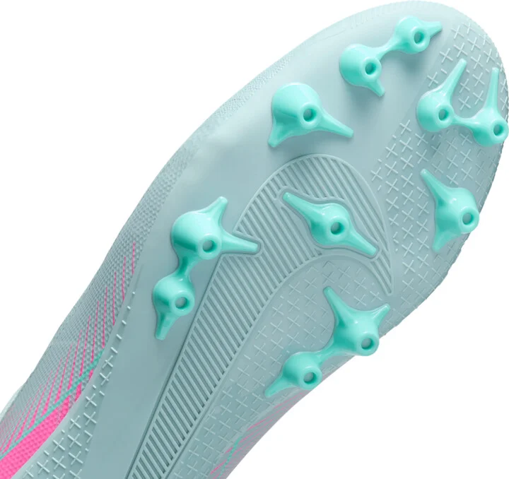 Nike Men's Mercurial Vapor 16 Academy Artificial-Grass Low-Top Soccer Cleats in Grey | FQ8364-301 - Image 7