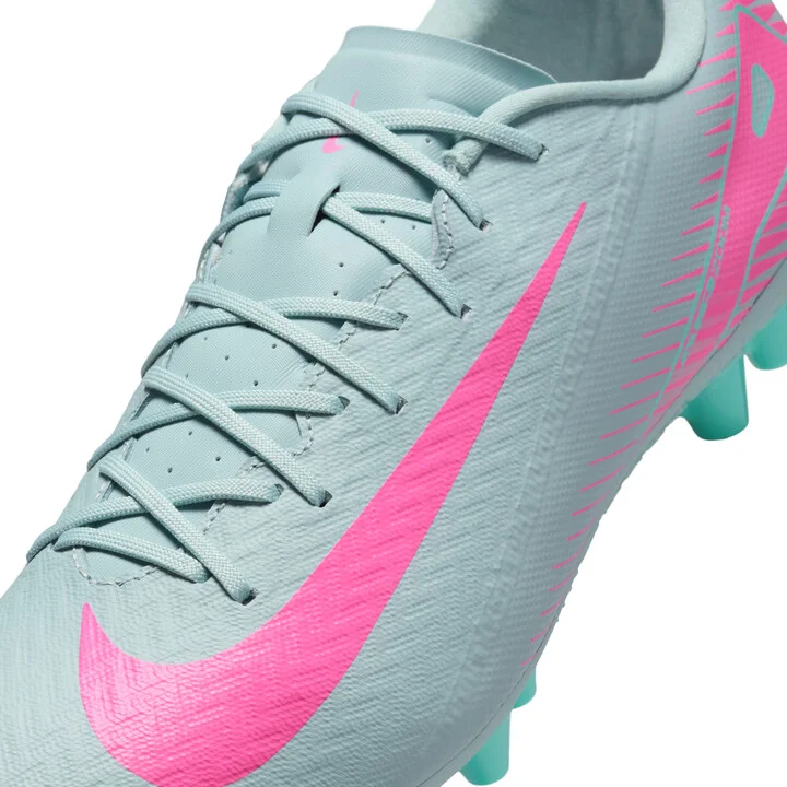 Nike Men's Mercurial Vapor 16 Academy Artificial-Grass Low-Top Soccer Cleats in Grey | FQ8364-301 - Image 8