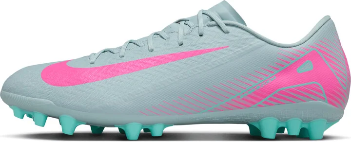Nike Men's Mercurial Vapor 16 Academy Artificial-Grass Low-Top Soccer Cleats in Grey | FQ8364-301