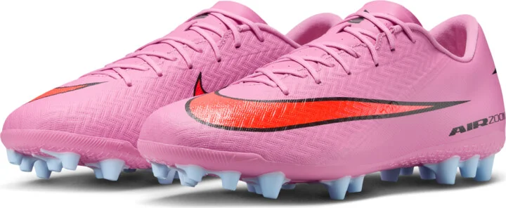 Nike Men's Mercurial Vapor 16 Academy Artificial-Grass Low-Top Soccer Cleats in Pink | FQ8364-600 - Image 5