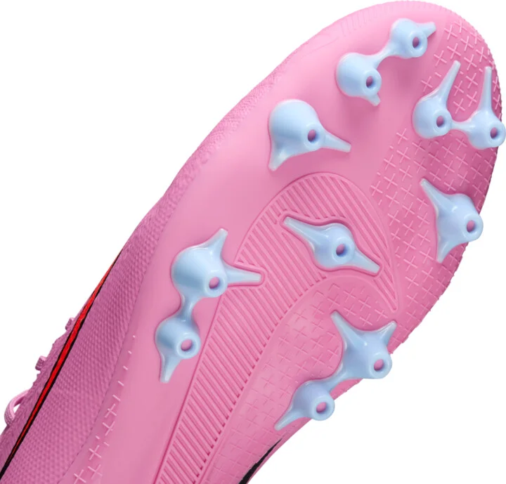 Nike Men's Mercurial Vapor 16 Academy Artificial-Grass Low-Top Soccer Cleats in Pink | FQ8364-600 - Image 7