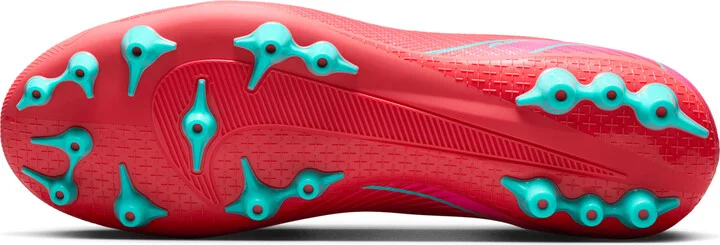 Nike Men's Mercurial Vapor 16 Academy Artificial-Grass Low-Top Soccer Cleats in Red | FQ8364-800 - Image 2