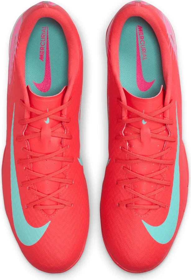 Nike Men's Mercurial Vapor 16 Academy Indoor/Court Low-Top Soccer Shoes in Red | FQ8434-800 - Image 4