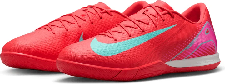 Nike Men's Mercurial Vapor 16 Academy Indoor/Court Low-Top Soccer Shoes in Red | FQ8434-800 - Image 5