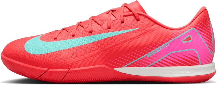 Nike Men's Mercurial Vapor 16 Academy Indoor/Court Low-Top Soccer Shoes in Red | FQ8434-800