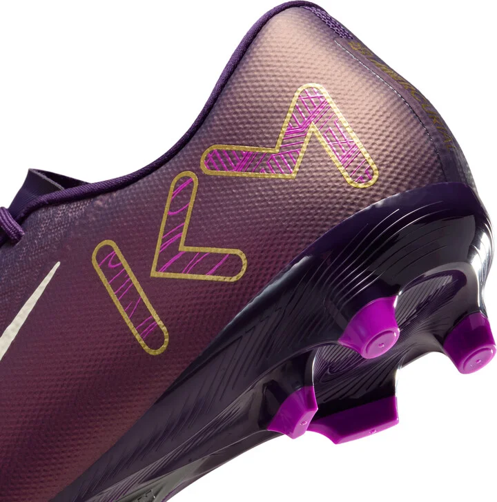 Nike Men's Mercurial Vapor 16 Academy "Kylian Mbappé" Multi-Ground Low-Top Soccer Cleats in Purple | FQ8377-500 - Image 9