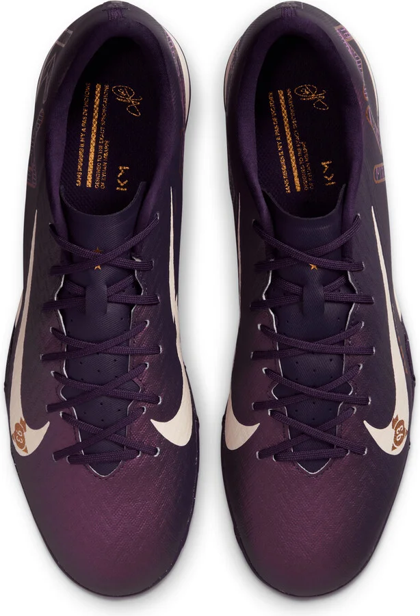 Nike Men's Mercurial Vapor 16 Academy "Kylian Mbappé" TF Low-Top Soccer Shoes in Purple | FQ8384-500 - Image 4