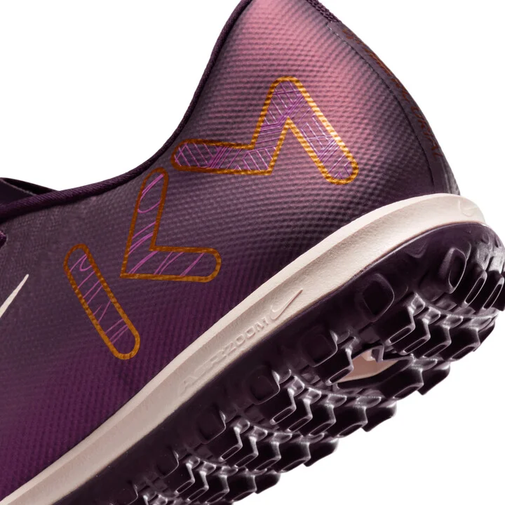 Nike Men's Mercurial Vapor 16 Academy "Kylian Mbappé" TF Low-Top Soccer Shoes in Purple | FQ8384-500 - Image 8