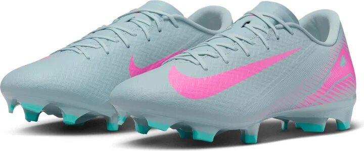 Nike Men's Mercurial Vapor 16 Academy Multi-Ground Low-Top Soccer Cleats in Grey | FQ8374-301 - Image 5