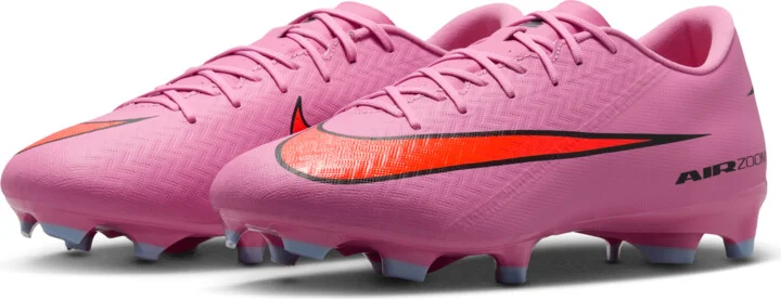 Nike Men's Mercurial Vapor 16 Academy Multi-Ground Low-Top Soccer Cleats in Pink | FQ1458-600 - Image 5