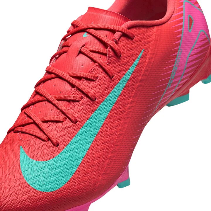Nike Men's Mercurial Vapor 16 Academy Multi-Ground Low-Top Soccer Cleats in Red | FQ8374-800 - Image 8