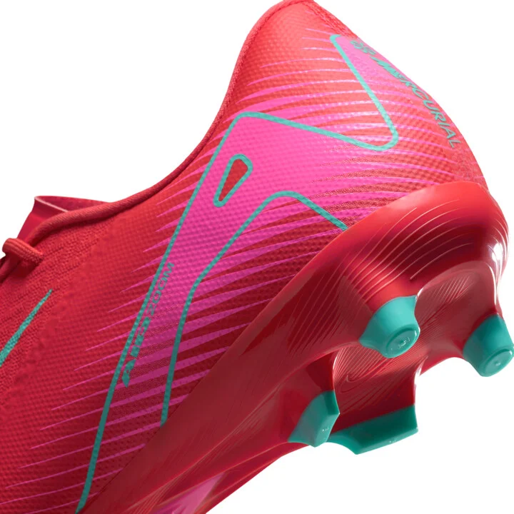 Nike Men's Mercurial Vapor 16 Academy Multi-Ground Low-Top Soccer Cleats in Red | FQ8374-800 - Image 9