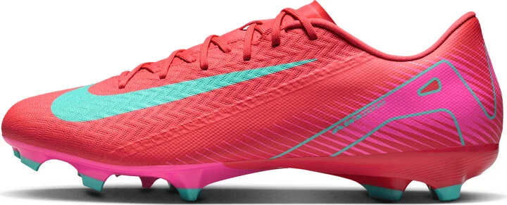 Nike Men's Mercurial Vapor 16 Academy Multi-Ground Low-Top Soccer Cleats in Red | FQ8374-800