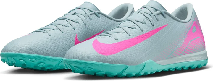 Nike Men's Mercurial Vapor 16 Academy Turf Low-Top Soccer Shoes in Grey | FQ8449-301 - Image 5