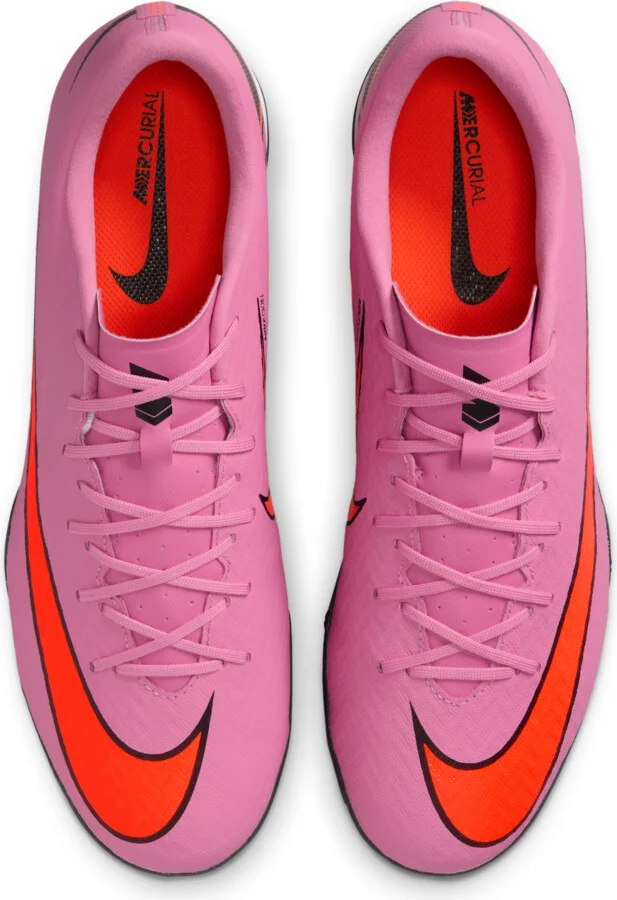 Nike Men's Mercurial Vapor 16 Academy Turf Low-Top Soccer Shoes in Pink | FQ8449-600 - Image 4
