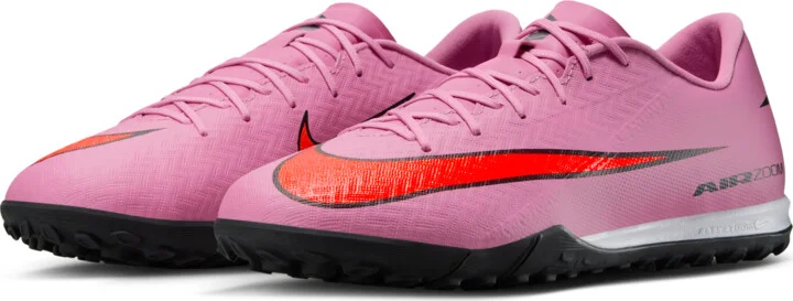 Nike Men's Mercurial Vapor 16 Academy Turf Low-Top Soccer Shoes in Pink | FQ8449-600 - Image 5