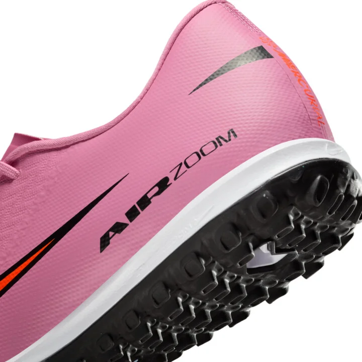 Nike Men's Mercurial Vapor 16 Academy Turf Low-Top Soccer Shoes in Pink | FQ8449-600 - Image 8