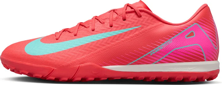 Nike Men's Mercurial Vapor 16 Academy Turf Low-Top Soccer Shoes in Red | FQ8449-800