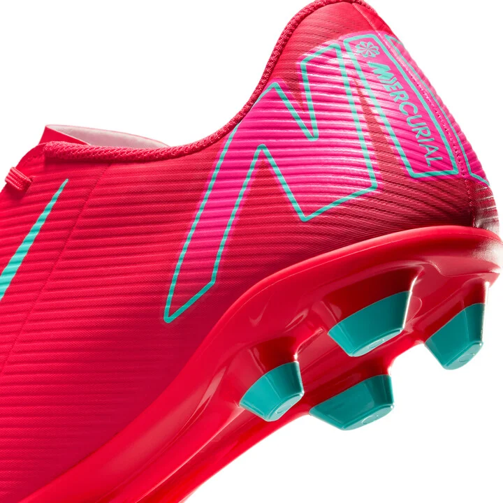 Nike Men's Mercurial Vapor 16 Club Multi-Ground Low-Top Soccer Cleats in Red | FQ8441-800 - Image 9