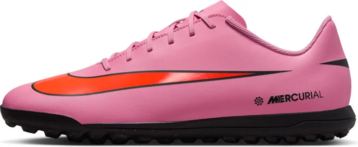 Nike Men's Mercurial Vapor 16 Club Turf Low-Top Soccer Shoes in Pink | FQ8446-600