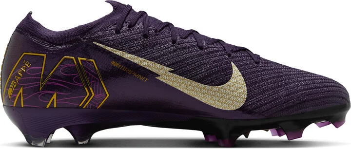 Nike Men's Mercurial Vapor 16 Elite "Kylian Mbappé" Firm-Ground Low-Top Soccer Cleats in Purple | FQ8683-500 - Image 3