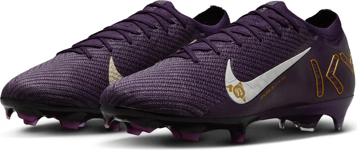 Nike Men's Mercurial Vapor 16 Elite "Kylian Mbappé" Firm-Ground Low-Top Soccer Cleats in Purple | FQ8683-500 - Image 5