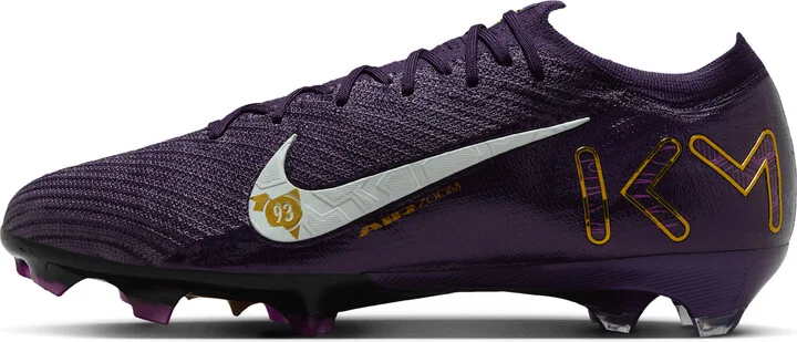 Nike Men's Mercurial Vapor 16 Elite "Kylian Mbappé" Firm-Ground Low-Top Soccer Cleats in Purple | FQ8683-500