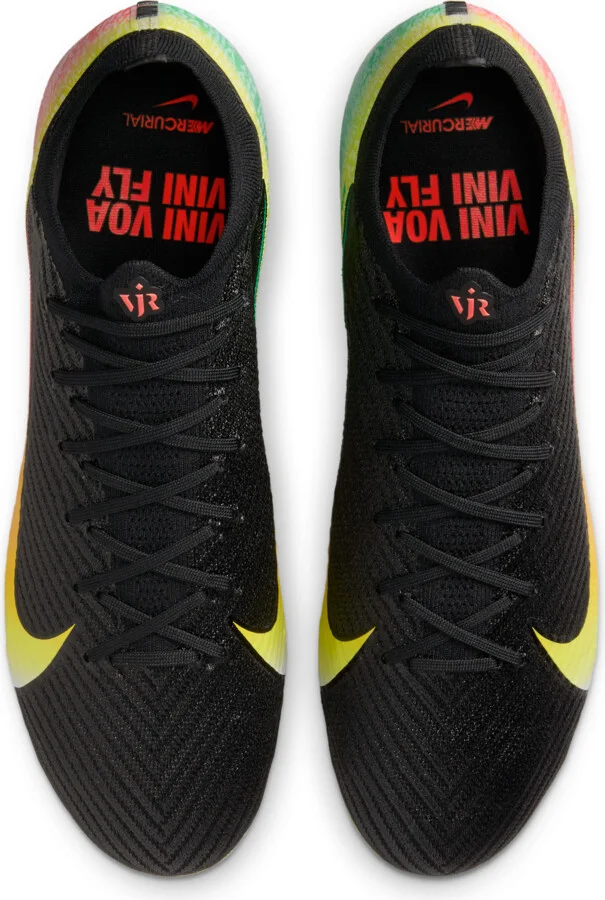 Nike Men's Mercurial Vapor 16 Elite "Vini Jr." FG Low-Top Soccer Cleats in Black | IB2356-001 - Image 4