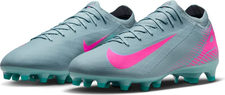 Nike Men's Mercurial Vapor 16 Pro Artificial-Grass Low-Top Soccer Cleats in Grey | FQ8684-301 - Image 5