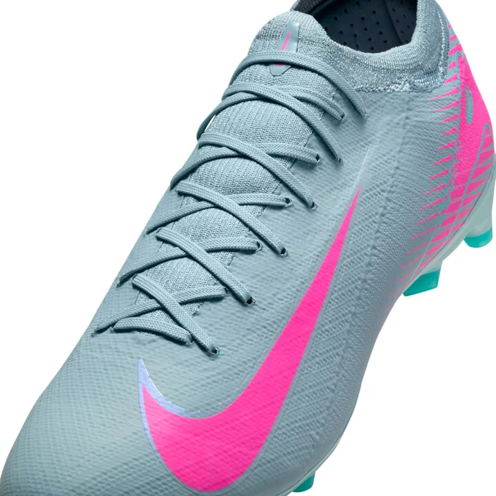 Nike Men's Mercurial Vapor 16 Pro Artificial-Grass Low-Top Soccer Cleats in Grey | FQ8684-301 - Image 8