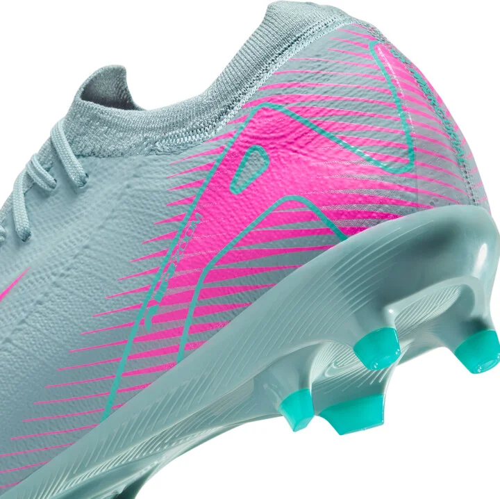 Nike Men's Mercurial Vapor 16 Pro Artificial-Grass Low-Top Soccer Cleats in Grey | FQ8684-301 - Image 9