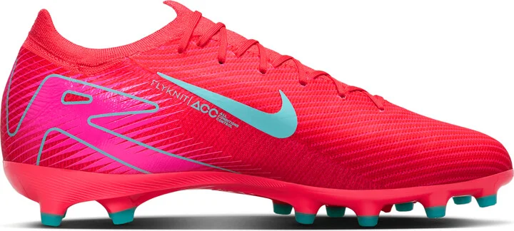 Nike Men's Mercurial Vapor 16 Pro Artificial-Grass Low-Top Soccer Cleats in Red | FQ8684-800 - Image 3